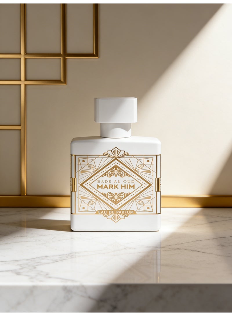 MARK HIM white BADE AI OUD POUR HOMMEEAU DE PARFUM 50ML - Image 5